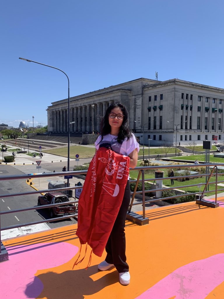 Estudiante de Derecho realiza movilidad académica en la UBA