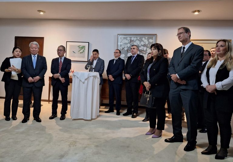 Visita del presidente mundial de la JICA al Paraguay