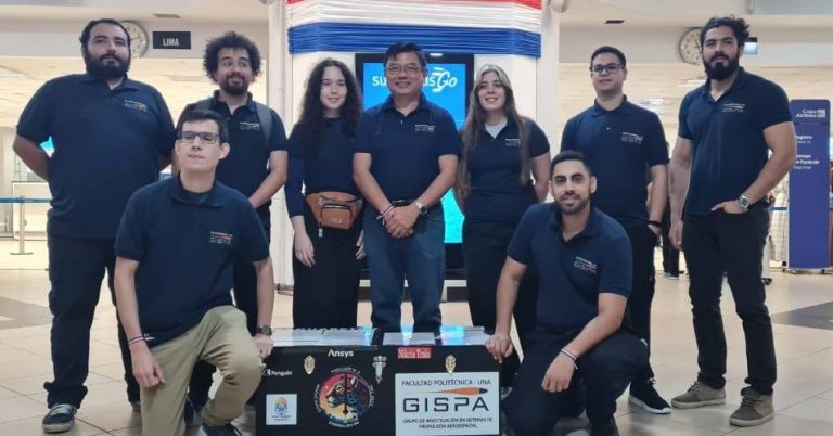 Estudiantes de la Facultad Politécnica – UNA lanzaron con éxito el Yaguareté 2