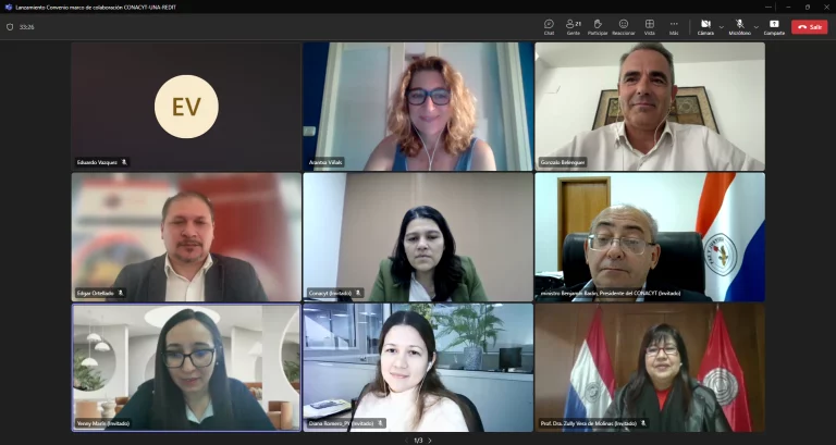 UNA, CONACYT y REDIT, de España, lanzan convenio de cooperación